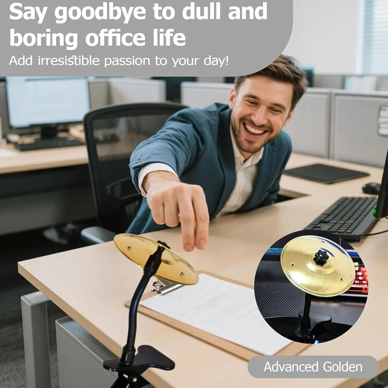 درام خودرو برای داشبورد | ابزار درام مینی قابل حمل | سازهای موسیقی گیره ای قابل حمل برای داشبورد، میز کار، RV، داخلی، خانه، SUV، وسیله نقلیه، دریچه هوا