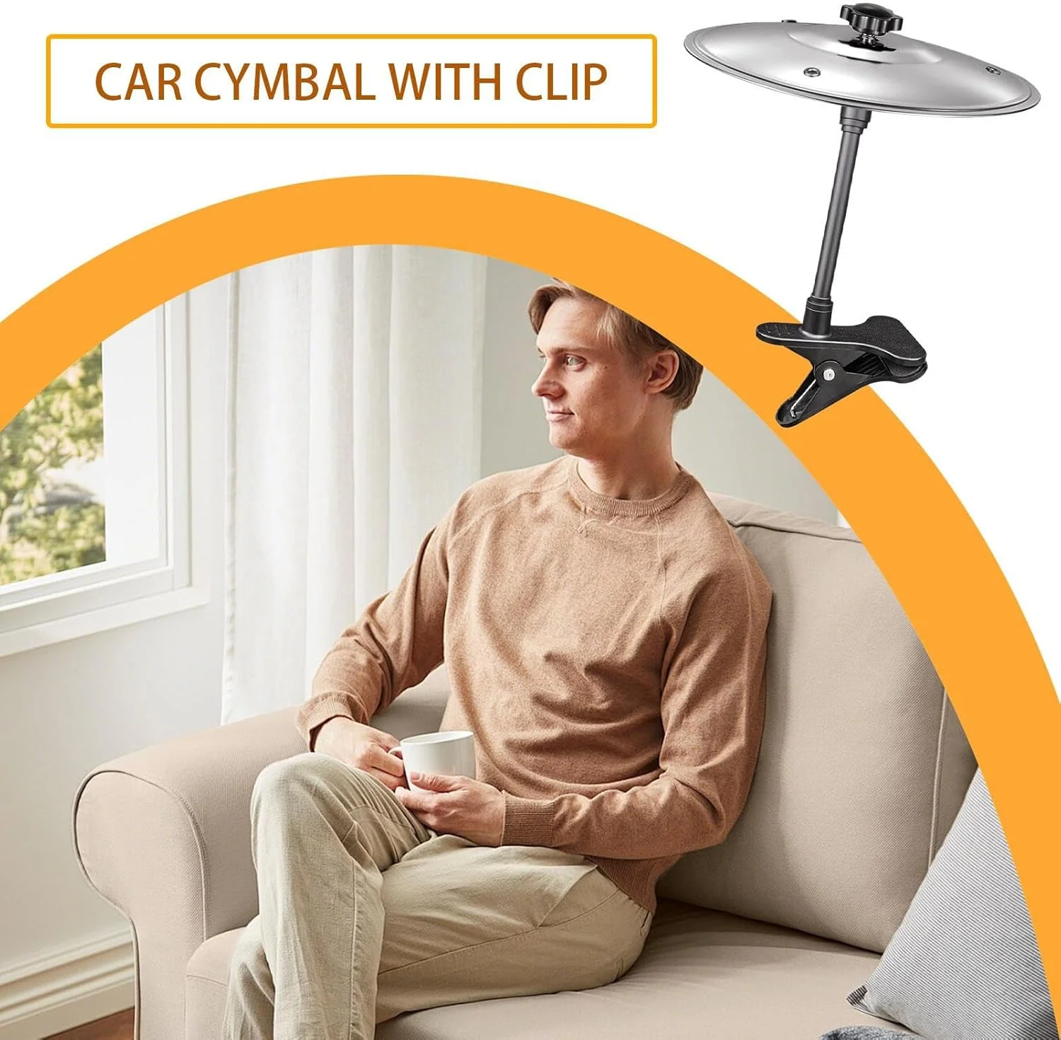 درام (طبل) داشبوردی خودرو | درام (طبل) موزیکال کوچک داشبورد خودرو | سازهای موزیکال گیره دار خودرو برای خودرو، محل کار، کامیون، میز کار، خانه