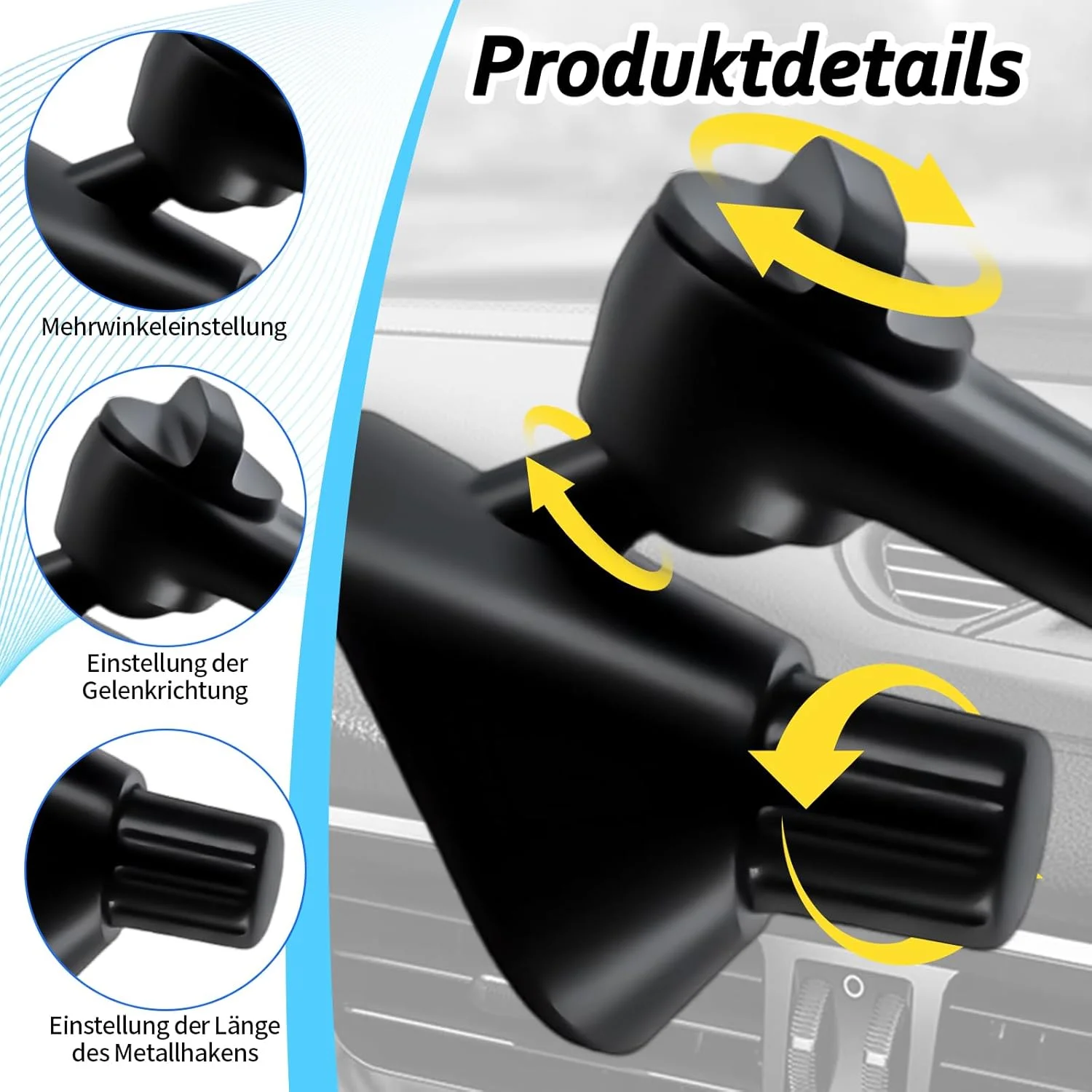 ۲ عدد سنج تصادف ماشین، لوازم داخلی خودرو، درام تصادف ماشین، سنج های کوچک گیره ای آسان برای دوستداران موسیقی، رانندگی را لذت بخش تر می کند، نصب آسان (نقره ای)