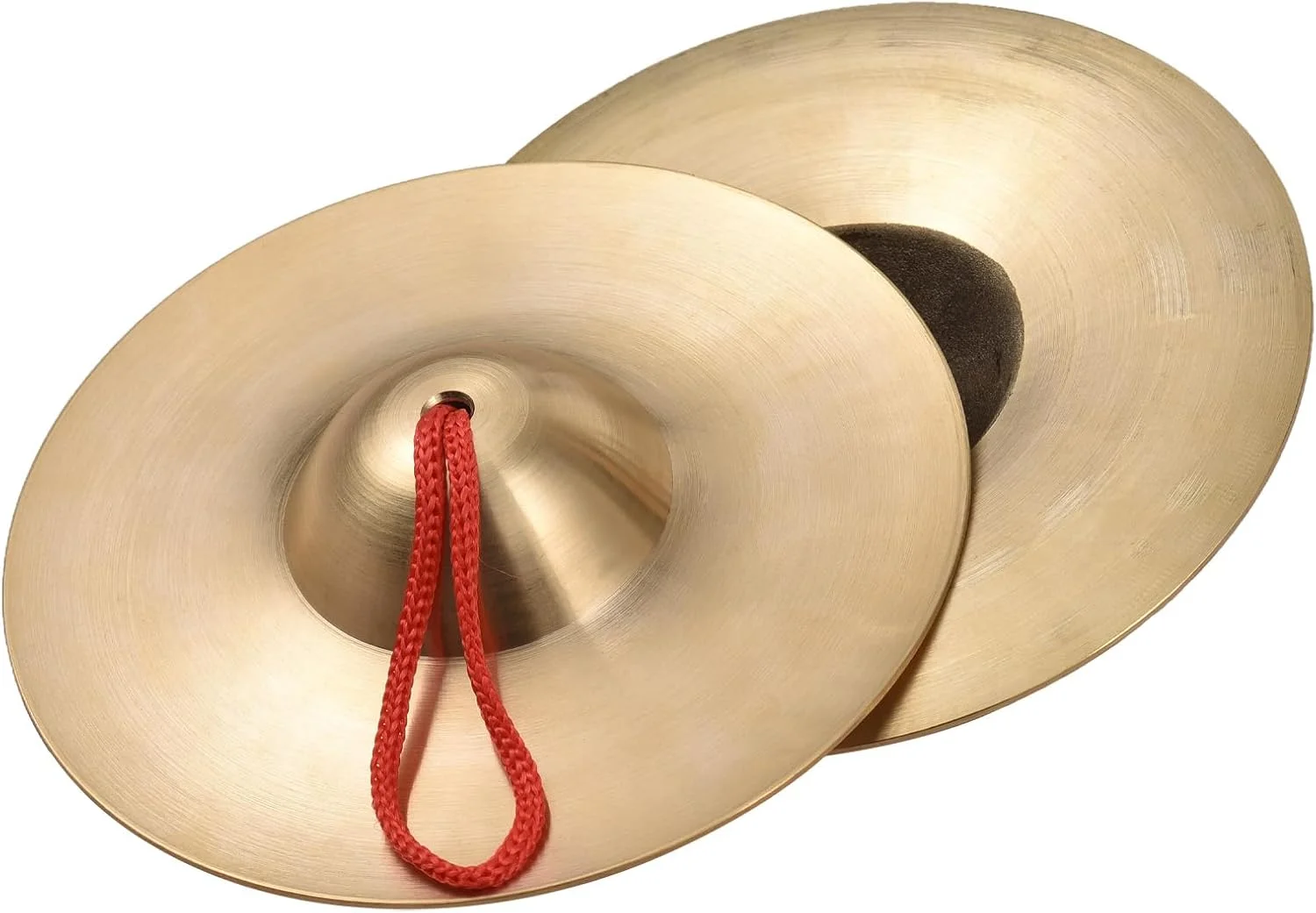 یک جفت سنج دستی کوچک برنجی، ساز کوبه ای گنگ مسی برای اجرای ریتم گروه موسیقی، ضربات اپرا و درام