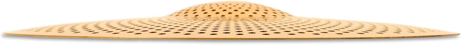 سنج اسپلش کم صدا 6 اینچی تمرینی بی صدا و نازک برای درام ست (طلایی)