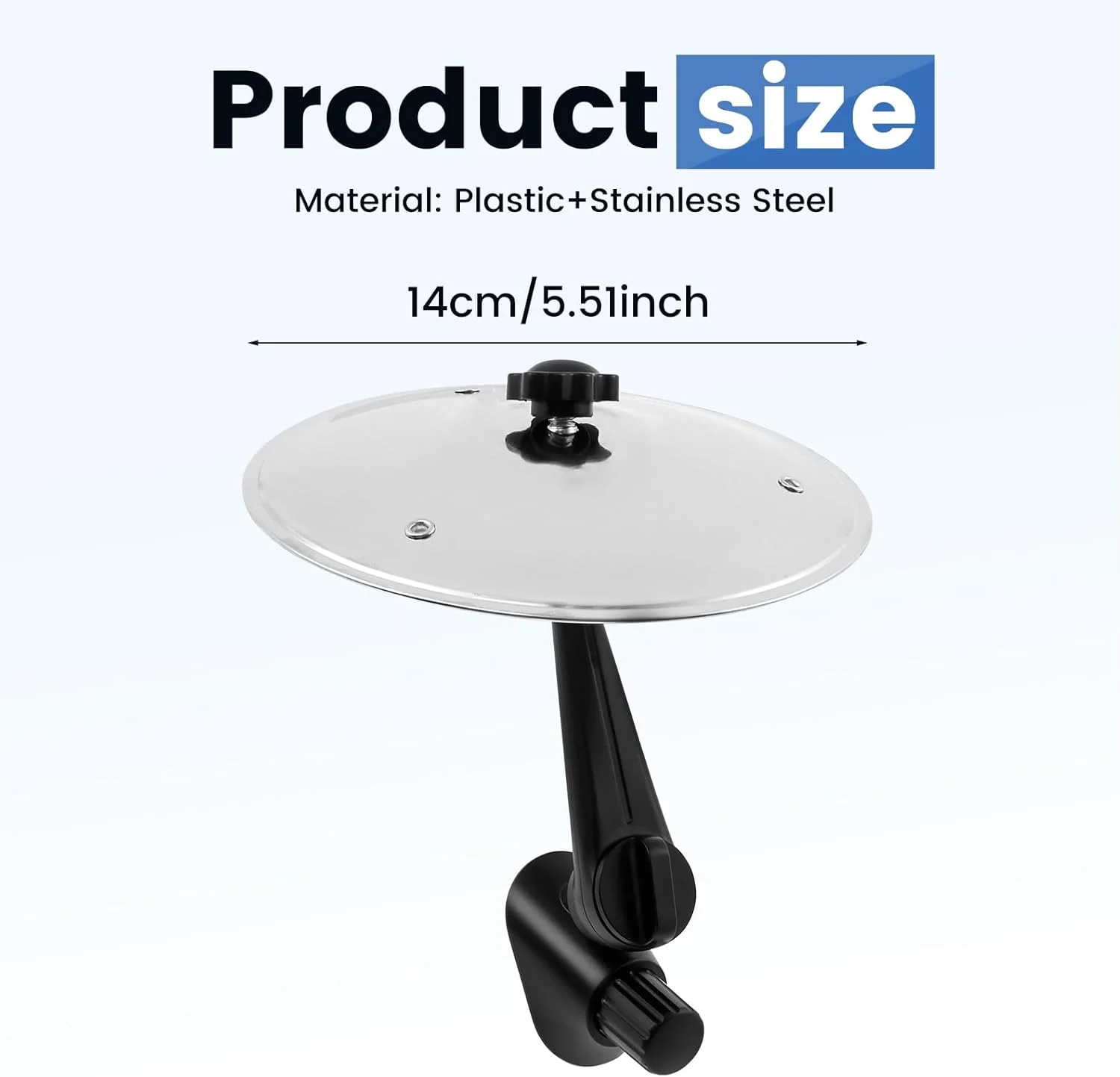 سنج بادی دریچه هوا خودرو، سنج تصادف خودرو، سنج کوچک درام تصادف برای دریچه خودرو، نصب آسان نماد درام سرگرم کننده روی داشبورد و دریچه ها، صدای فلزی واضح، هدیه جالب برای سفرهای جاده ای و دوستداران موسیقی