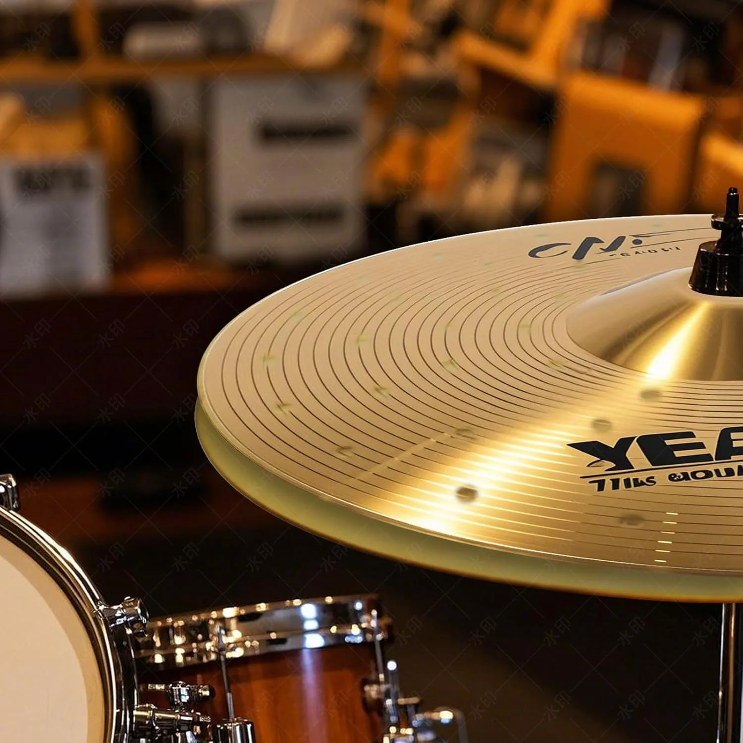 مجموعه سنج درام، مجموعه سنج 14 اینچ/14 اینچ/16 اینچ/18 اینچ/20 اینچ 5 تکه سنج با کیف سنج برای درام