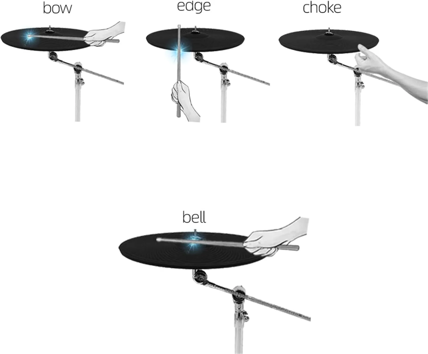 سنج درام الکترونیکی، سنج های اختیاری درام الکترونیکی، مناسب برای درام های الکترونیکی، در اندازه های 12/13/15/18 اینچ سنج درام الکترونیکی، سنج های اختیاری درام الکترونیکی، مناسب برای درام های الکترونیکی، در اندازه های 12/13/15/18 اینچ