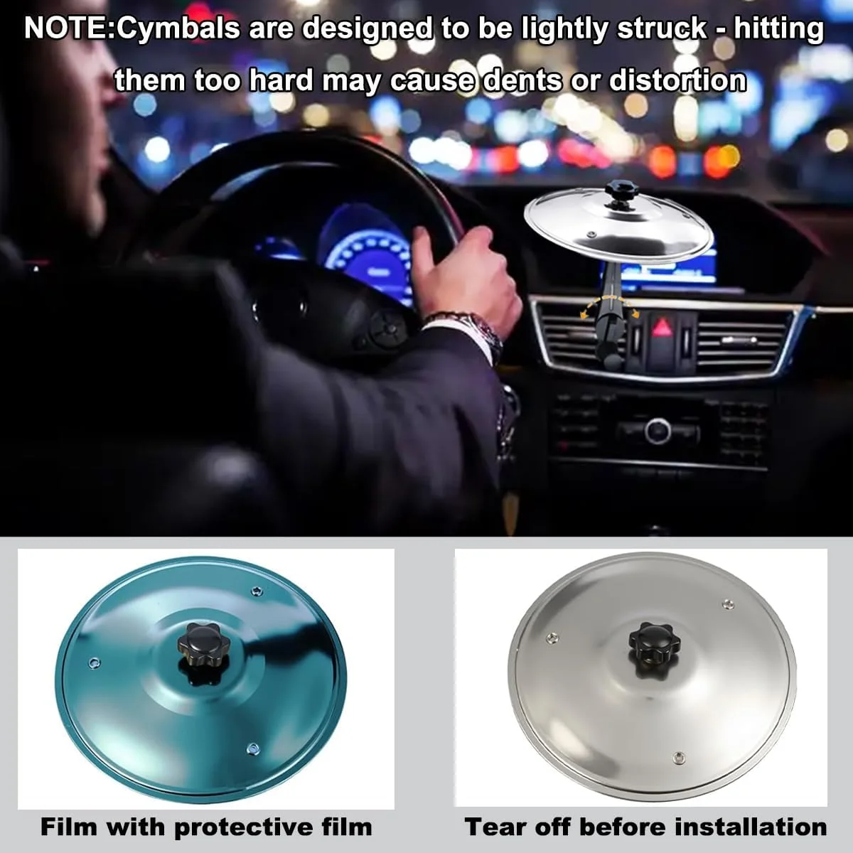 دریچه هوا طرح طبل ماشین، سنج انگشتی رقص شکم، مینی چوب طبل