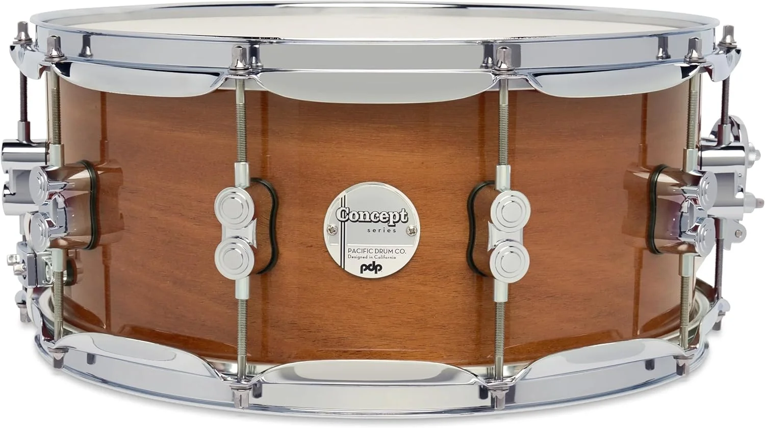 طبل اسنر افرا PDP مدل Concept، ۱۴ اینچ در ۶.۵ اینچ، ماهون عسلی اگزوتیک