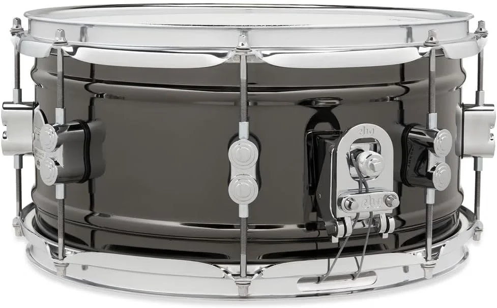 طبل اسنیر استیل با روکش نیکل مشکی سری Concept پی دی پی، 6.5 در 13 اینچ