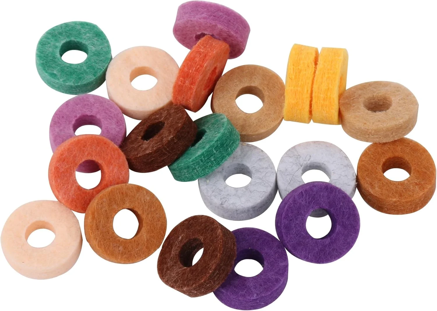 20 عدد پد نمدی ضد لغزش برای سنج درام، لوازم جانبی جایگزین سنج