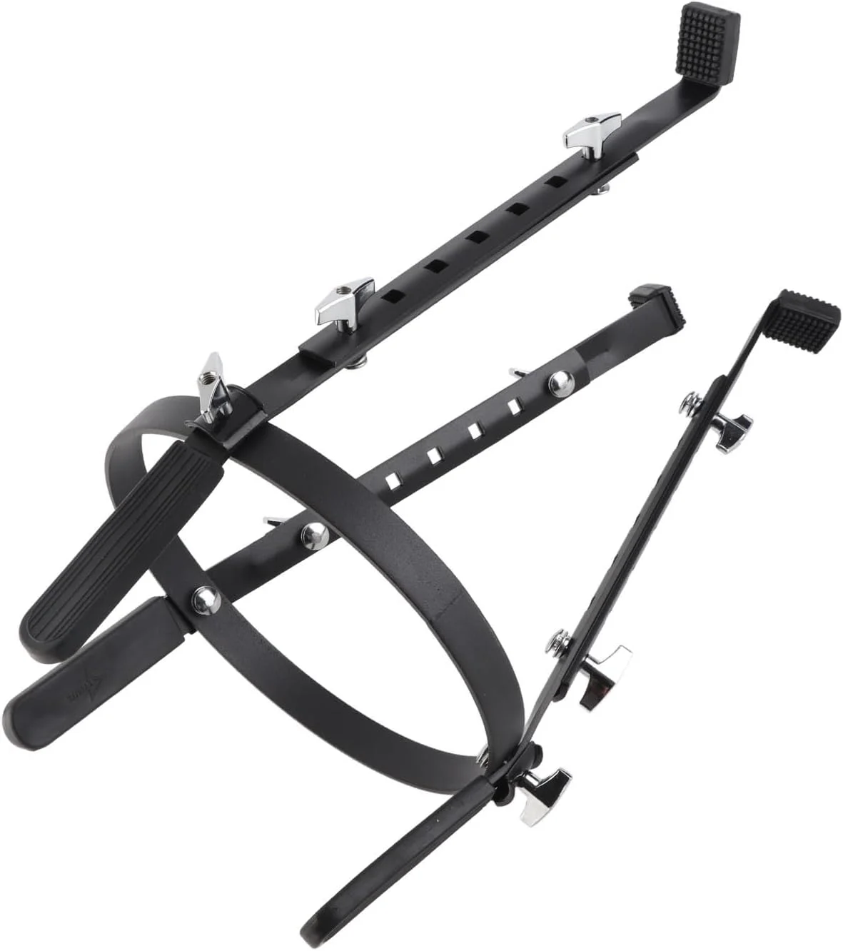 پایه نگهدارنده طبل ضد لغزش CHICIRIS برای پایه‌های باتری مشکی، سازگاری جهانی