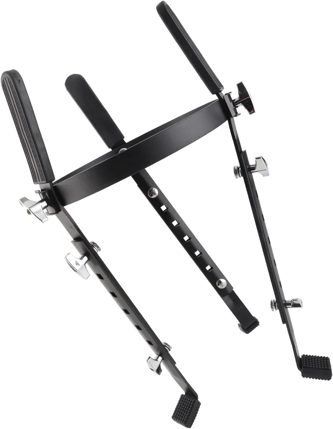 پایه نگهدارنده طبل ضد لغزش CHICIRIS برای پایه‌های باتری مشکی، سازگاری جهانی