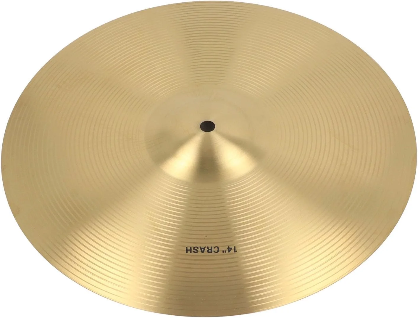 سنج حرفه ای تصادف برنجی CHICIRIS، صدای واضح سنج درام جاز برای نوازندگان، اجرای موسیقی و تمرین (14 اینچ)