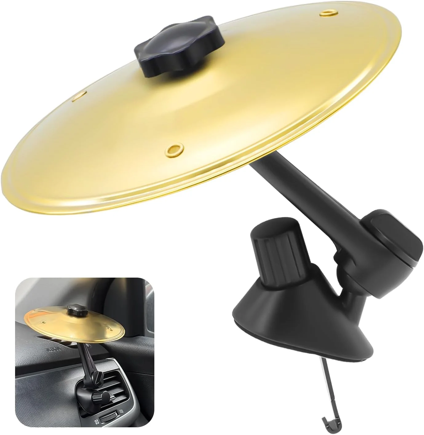 سنج هواکش خودرو، سنج مینیاتوری خودرو برای دریچه هوا (طلایی)