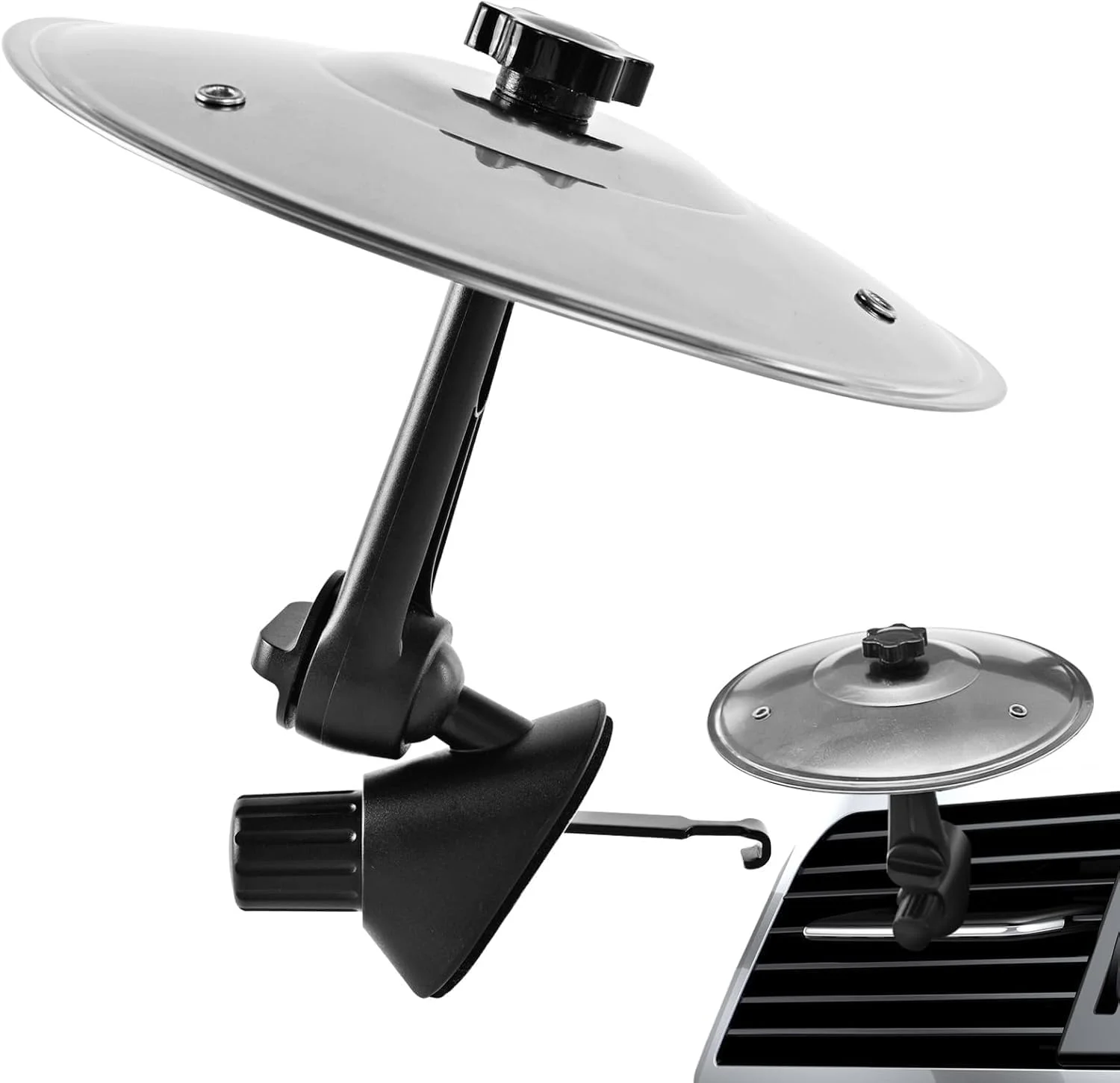 سنج هواکش خودرو، گیره مینی درام کراش، سنج کراش هواکش خودرو، درامز مینی سنج کراش خودرو، درام خودرو، درامز مینی سنج، درامز خودرو، مینی سنج خودرو (نقره ای)