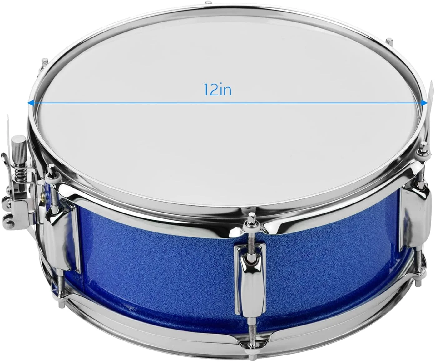 طبل اسنر 12 اینچی Btuty با چوب طبل، بند شانه و آچار طبل برای گروه دانشجویی