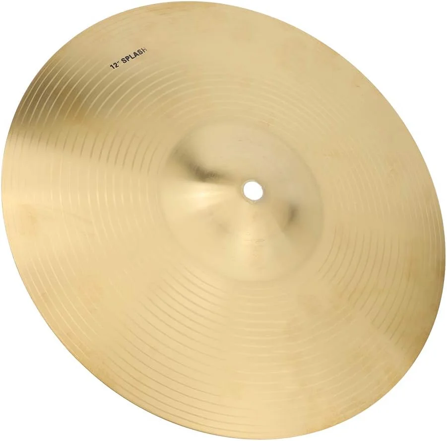 سنج ۱۲ اینچی بادوام Bnineteenteam با پرداخت سنتی برنجی برای درام ست