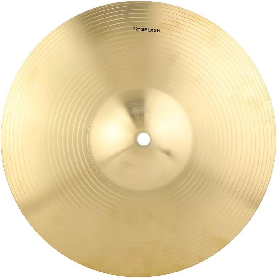 سنج ۱۲ اینچی بادوام Bnineteenteam با پرداخت سنتی برنجی برای درام ست