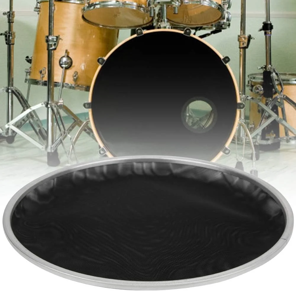 پوست درام سایلنت 10 اینچی Bnineteenteam، توری مشبک، قطعات جایگزین درام پرکاشن