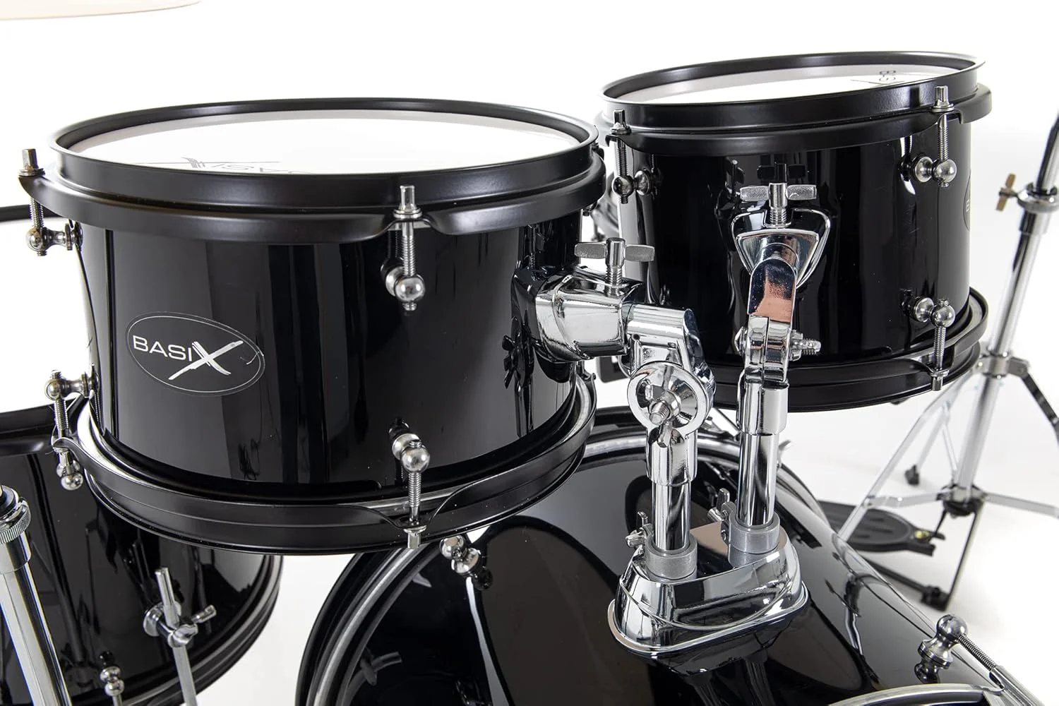 ست درام GEWA Basix Junior مشکی، ست درام کامل برای کودکان ست درام GEWA Basix Junior مشکی، ست درام کامل برای کودکان