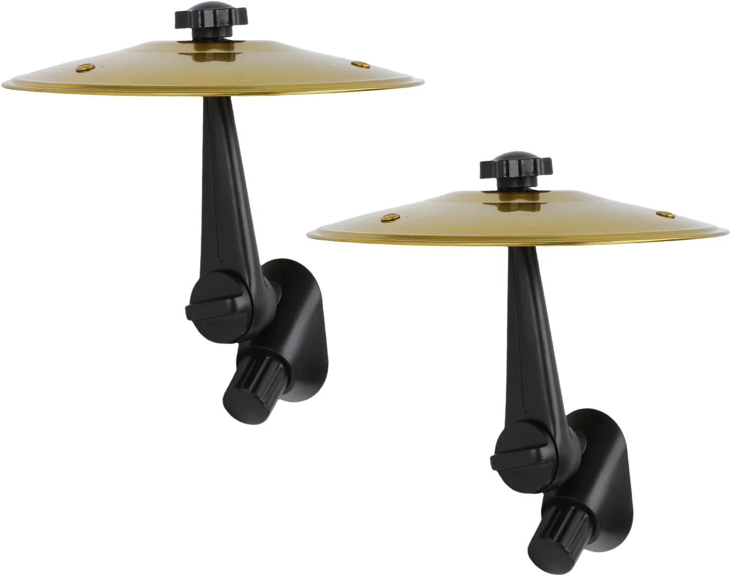 سنج هوای دریچه خودرو ASHATA، سنج تصادف مینی درام برای دریچه خودرو، سنج درام نماد، نماد داشبورد تصادف، لوازم جانبی داخلی جالب برای سرگرمی (طلایی)