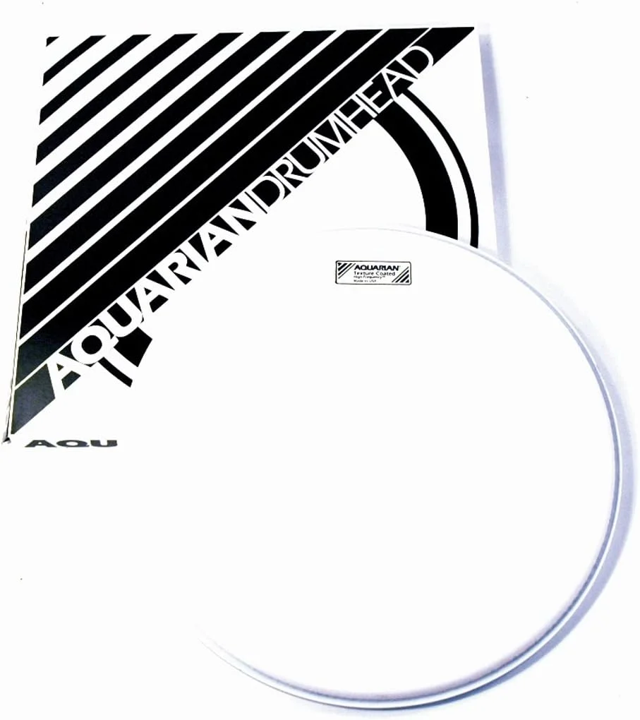 پوست درام آکواریان سایز ۱۳ اینچ با روکش بافتی، تک لایه ۱۰ میل