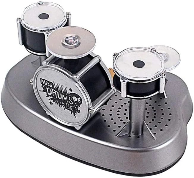 ست درام انگشتی کوچک Alnicov با نور LED و سازهای کوبه ای جاز