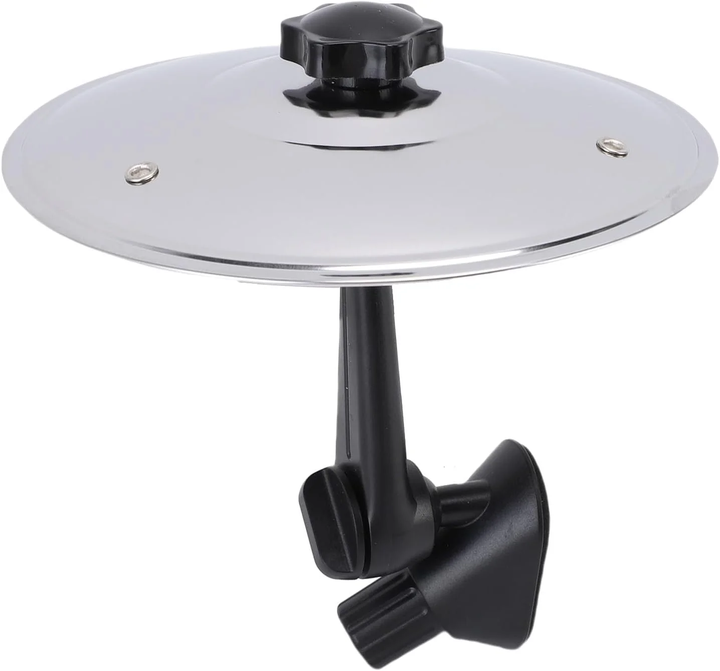 سنج هواکش خودرو Annadue، سنج تصادف کوچک درام برای هواکش خودرو، سنج های کوچک گیره دار برای دوستداران موسیقی، رانندگی لذت بخش تر برای سدان ها، شاسی بلندها و کامیون ها (نقره ای)