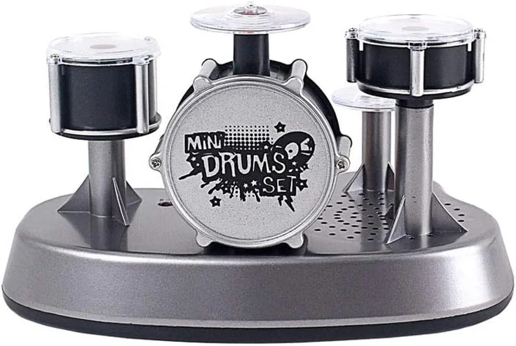 ست درام انگشتی کوچک Alnicov با نور LED و سازهای کوبه ای جاز