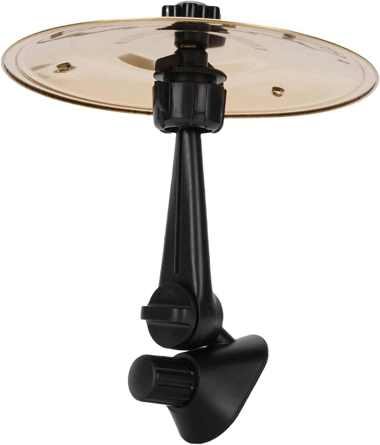 سنج درام خودرو Annadue برای دریچه هوا، سنج تصادف خودرو، صدای فلزی واضح، به همراه پایه، لوازم جانبی سرگرم کننده و کاربردی (طلایی)