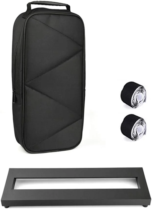 برد پدال گیتار Eujgoov، جنس آلیاژ آلومینیوم به همراه کیف