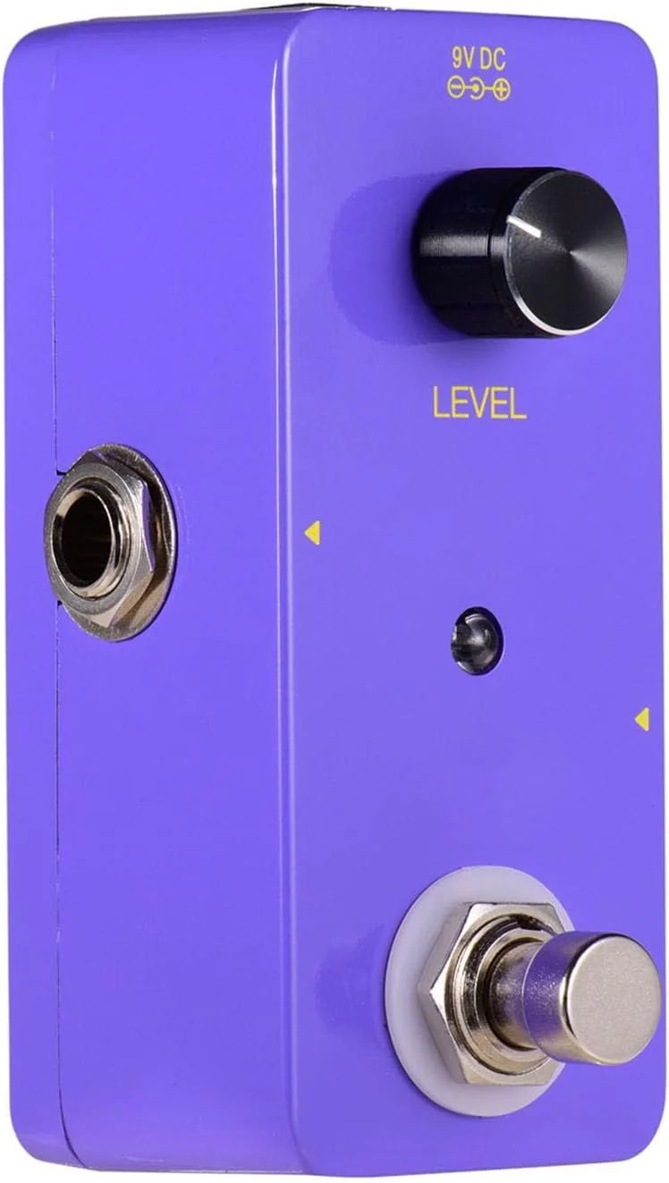 پدال لوپر گیتار Eujgoov، پدال لوپ با زمان ضبط 5 دقیقه برای گیتار الکتریک و بیس (بنفش)