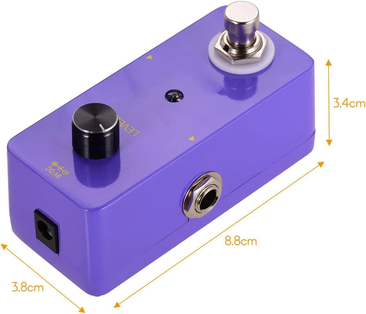پدال لوپر گیتار Eujgoov، پدال لوپ با زمان ضبط 5 دقیقه برای گیتار الکتریک و بیس (بنفش)