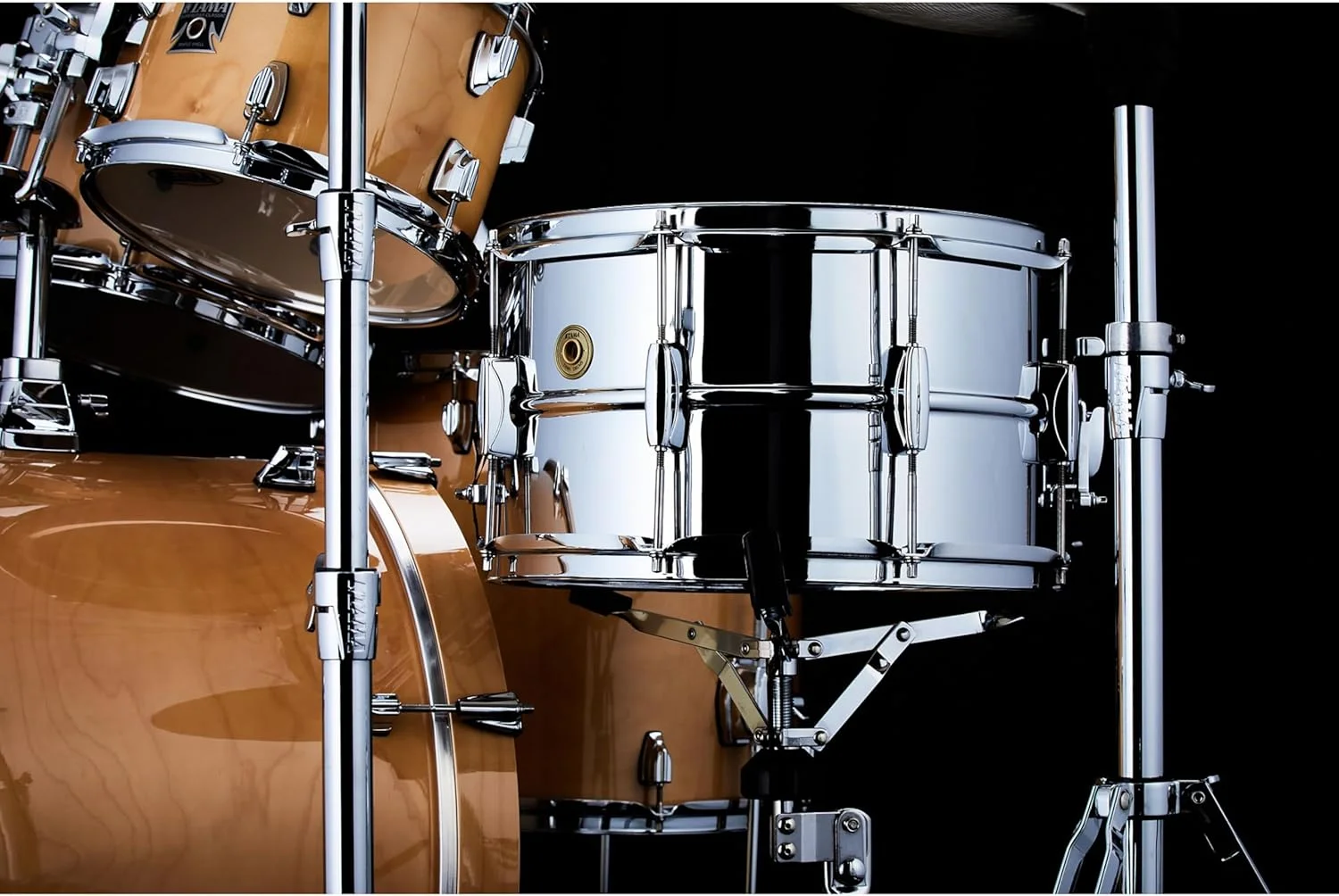 طبل اسنر استیل Metalworks TAMA - سایز 8 اینچ در 14 اینچ، کروم