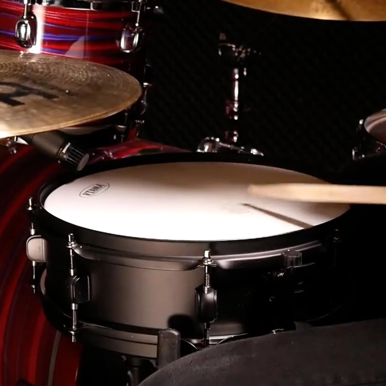 طبل اسنر تامای سری افکت مدل BST134BK - سایز 4 در 13 اینچ - مشکی