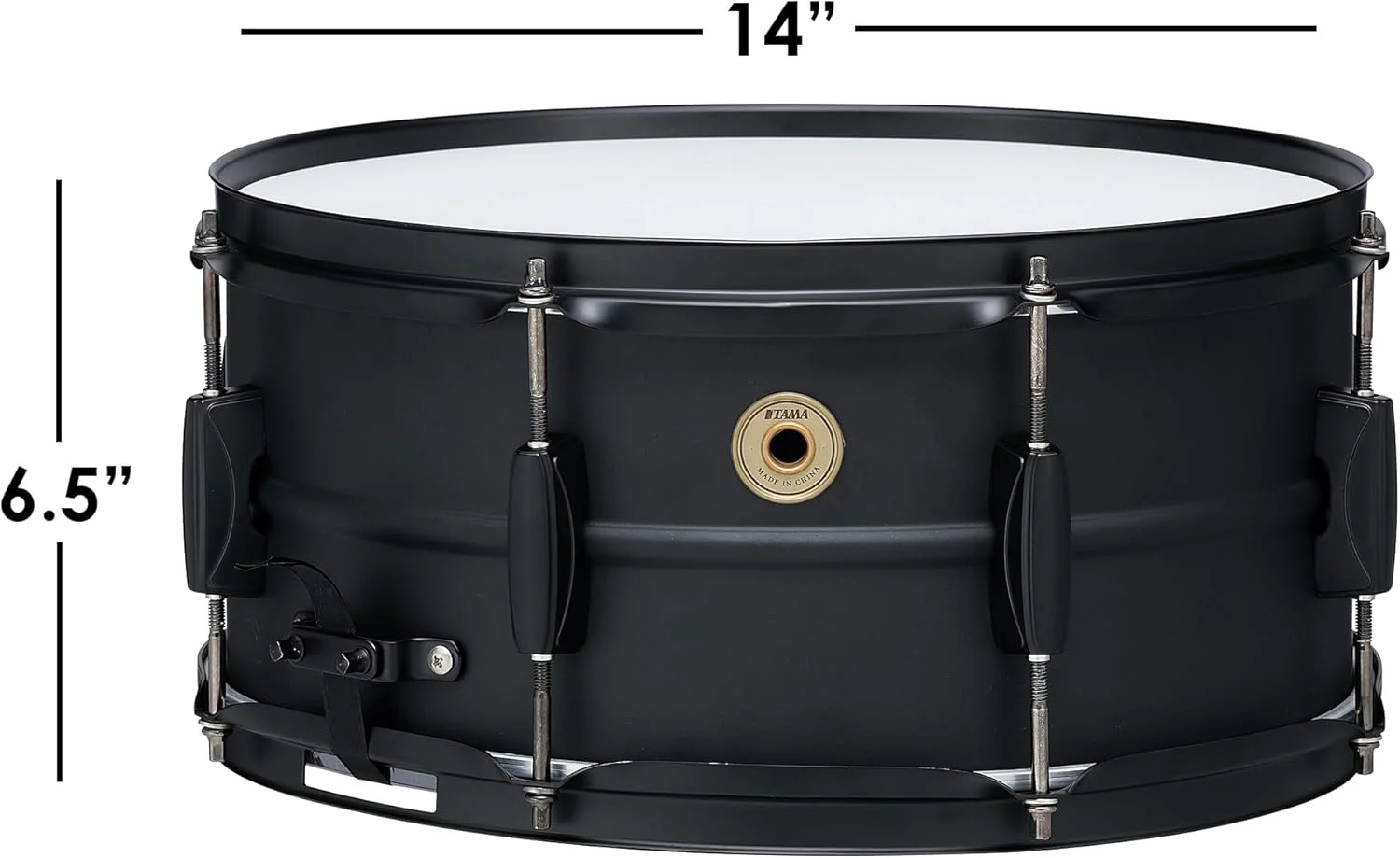 طبل اسنر تاما BST1465BK - 6.5"x14" - مشکی مات