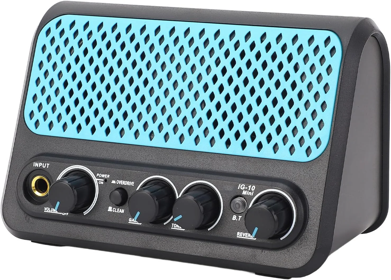 آمپلی فایر گیتار الکتریکی، DC 5V بلوتوث 5.0 مینی آمپلی فایر گیتار برای گیتارهای الکتریکی، دو کاناله قابل شارژ قابل حمل کوچک با خروجی هدفون