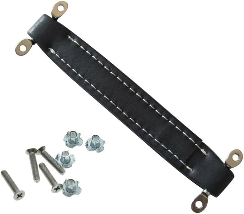 دستگیره آمپلی فایر گیتار طرح وینتیج آبی رنگ برای آمپلی فایرهای FD Ampeg به همراه پیچ و مهره دستگیره آمپلی فایر گیتار طرح وینتیج آبی رنگ برای آمپلی فایرهای FD Ampeg به همراه پیچ و مهره