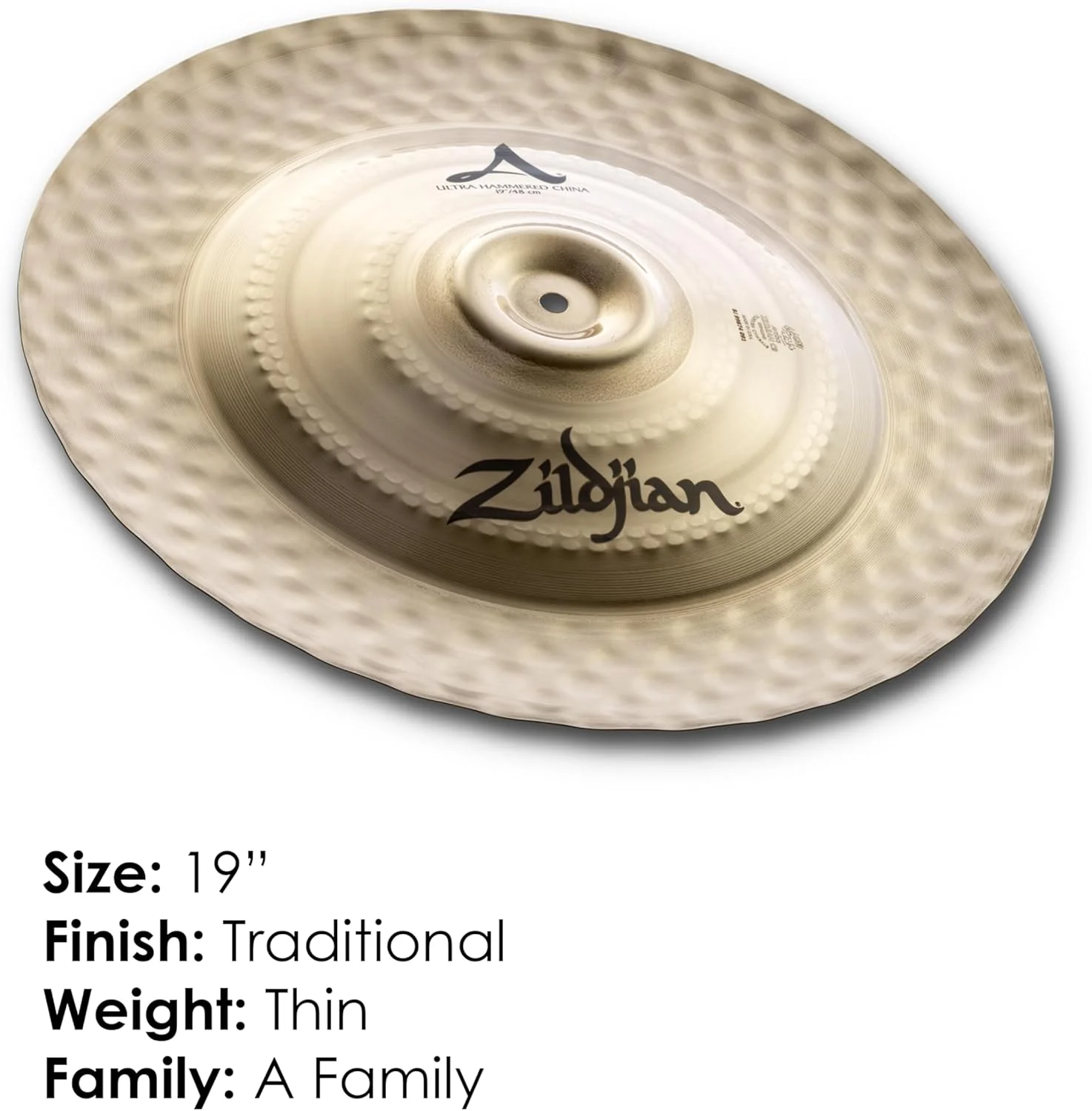 سنج چایـنا زیلجیان سری A زیلجیان - 19 اینچ سنج چایـنا زیلجیان سری A زیلجیان - 19 اینچ