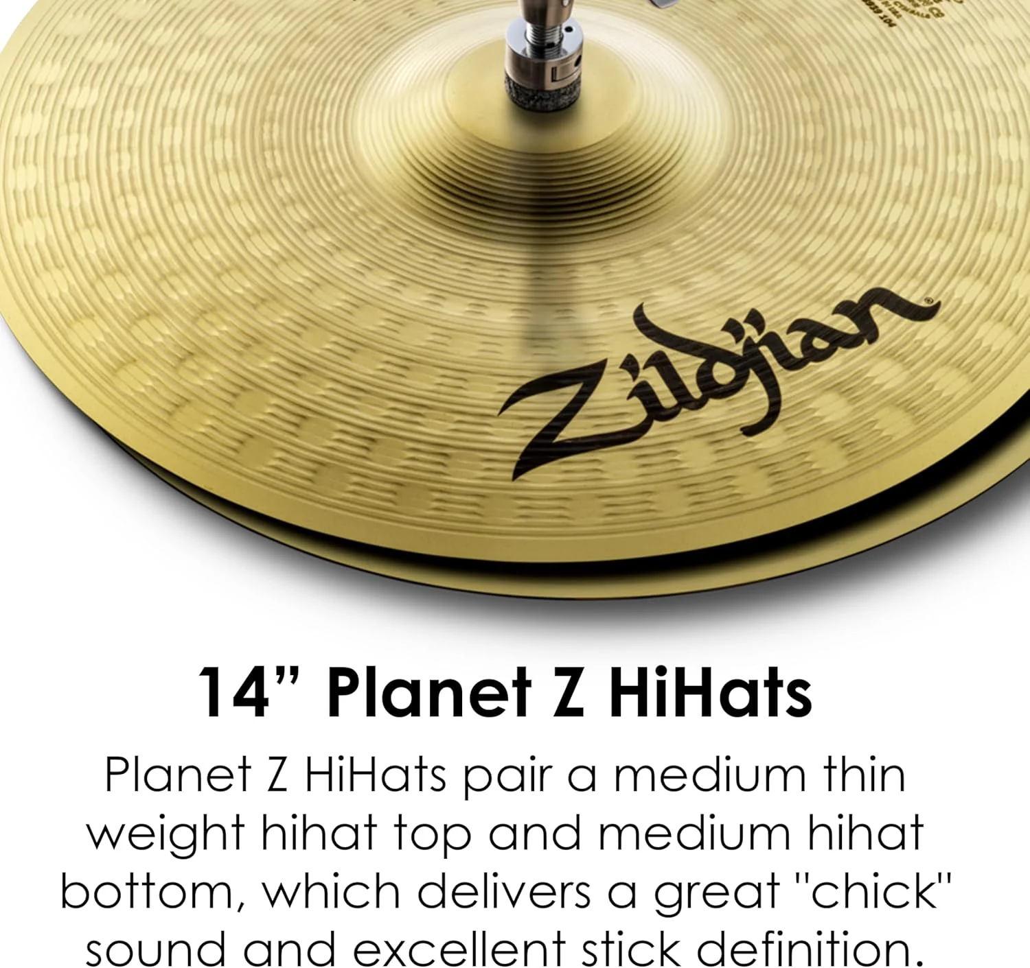 سنج جفت زیلجیان سری Planet Z مدل ZP14PR - سایز ۱۴ اینچ