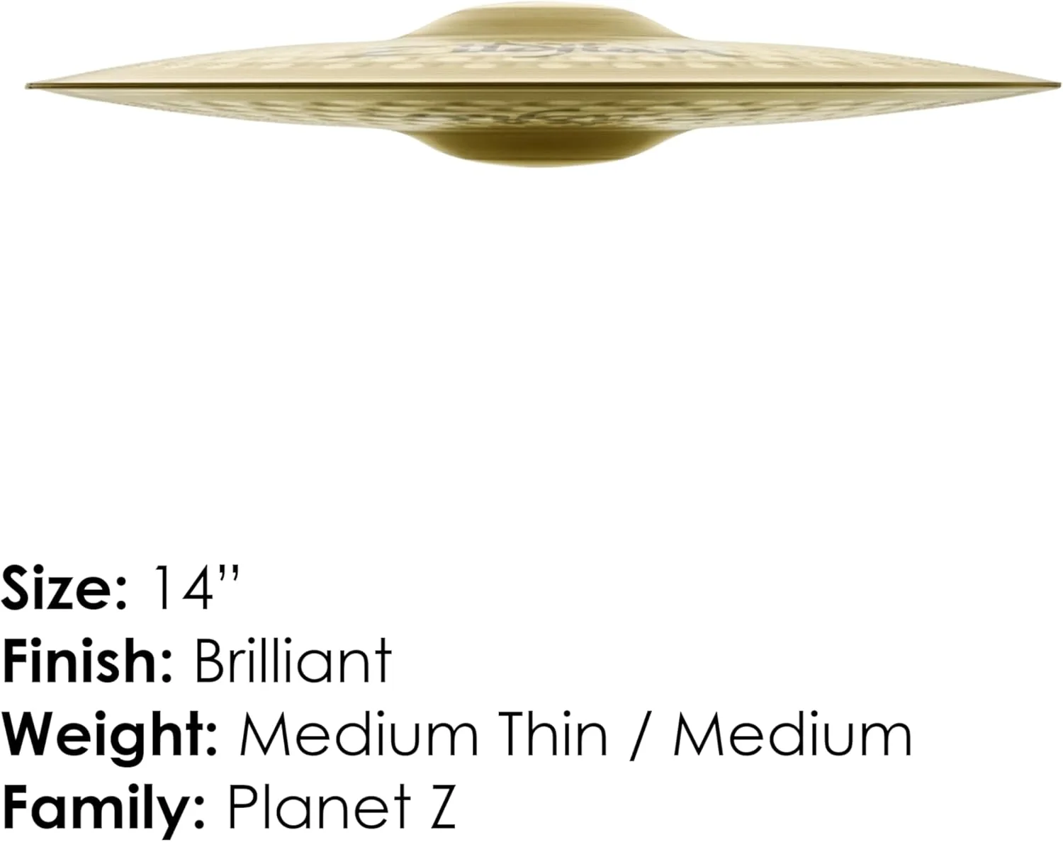 سنج جفت زیلجیان سری Planet Z مدل ZP14PR - سایز ۱۴ اینچ