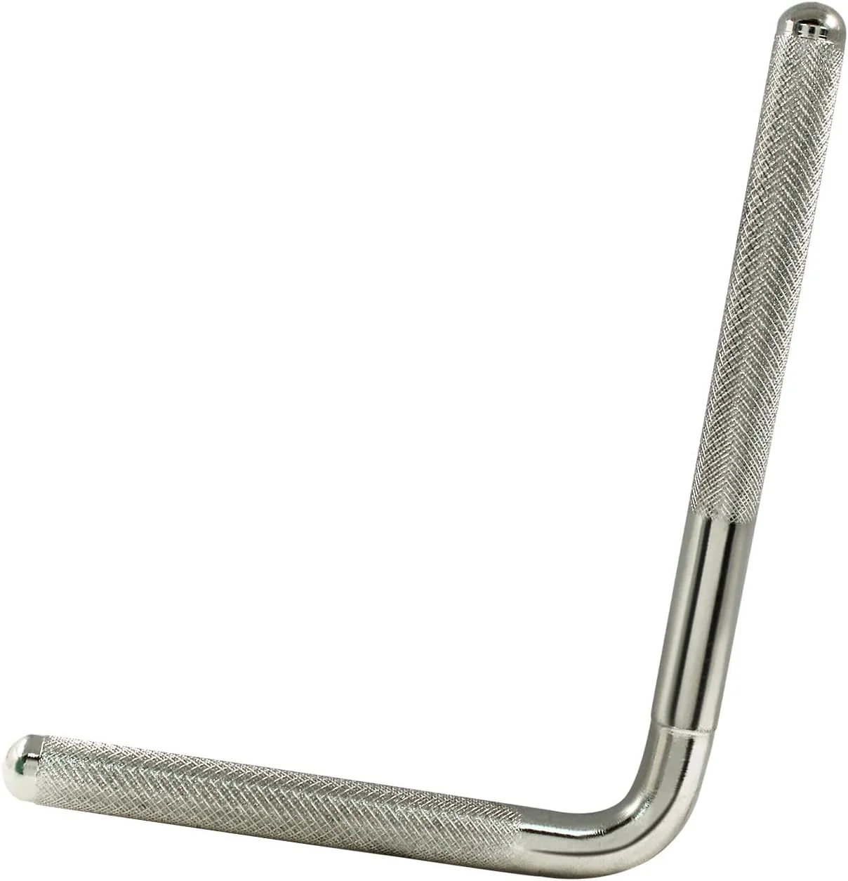 نگهدارنده تام درام میله L کوتاه فولادی با روکش کروم 10 میلی متری لوازم جانبی سازهای کوبه ای