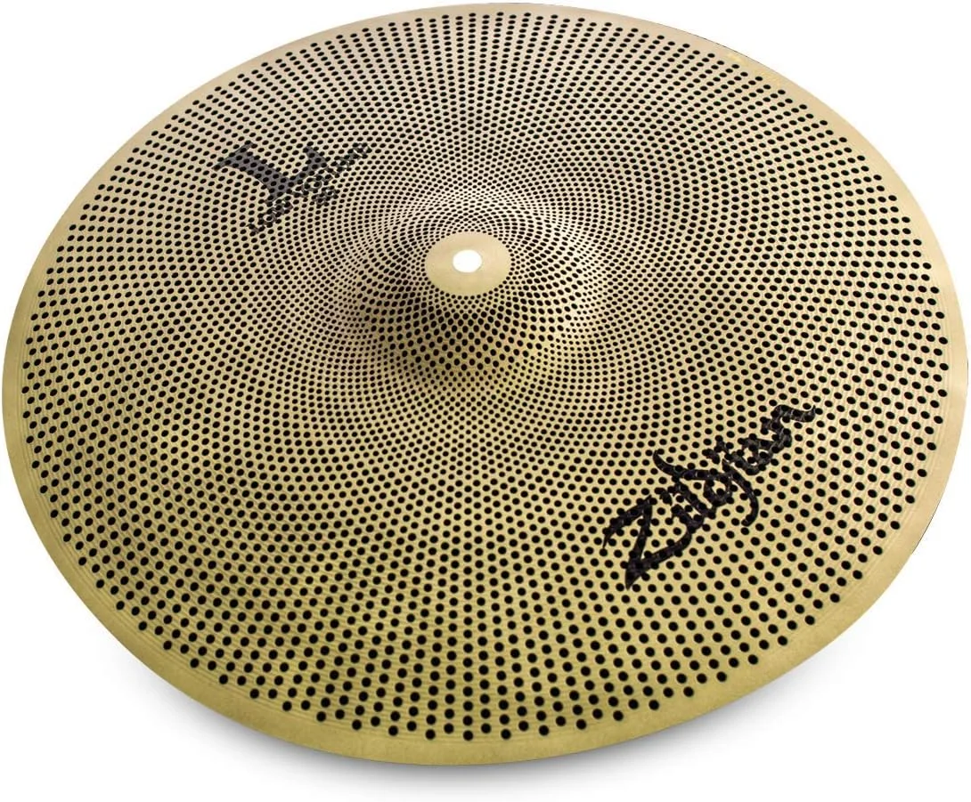 مجموعه سنج های کم حجم زیلجیان L80 - مدل LV468 به همراه پوسته‌های سایلنت استروک Remo