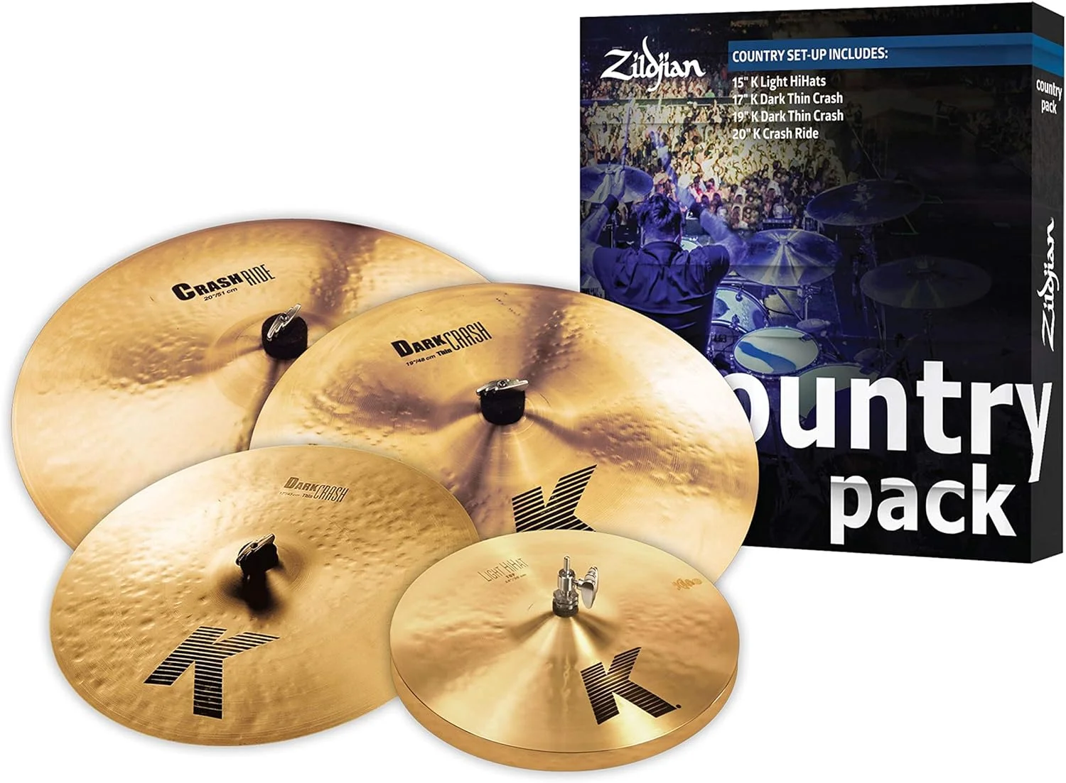 مجموعه سنج های زیلجیان K برای سبک کانتری