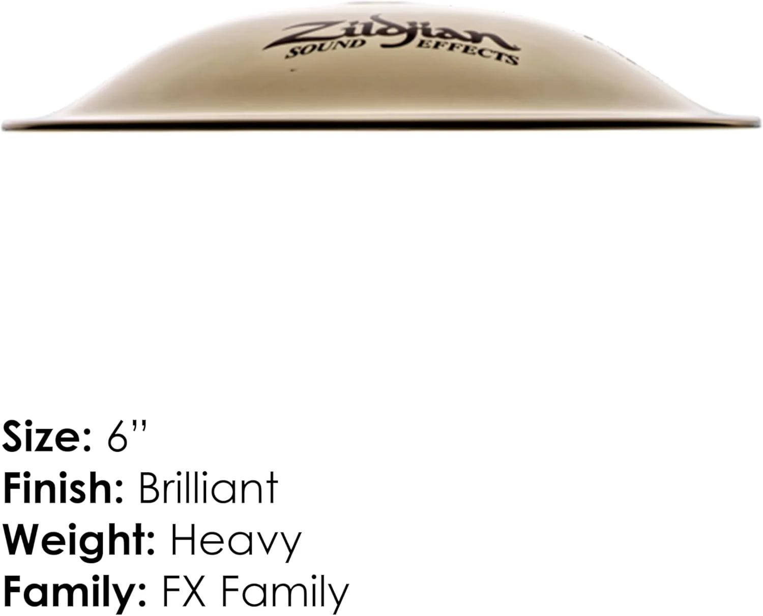 سنج های سری Zildjian FX - زیل-بل کوچک 6 اینچی سنج های سری Zildjian FX - زیل-بل کوچک 6 اینچی