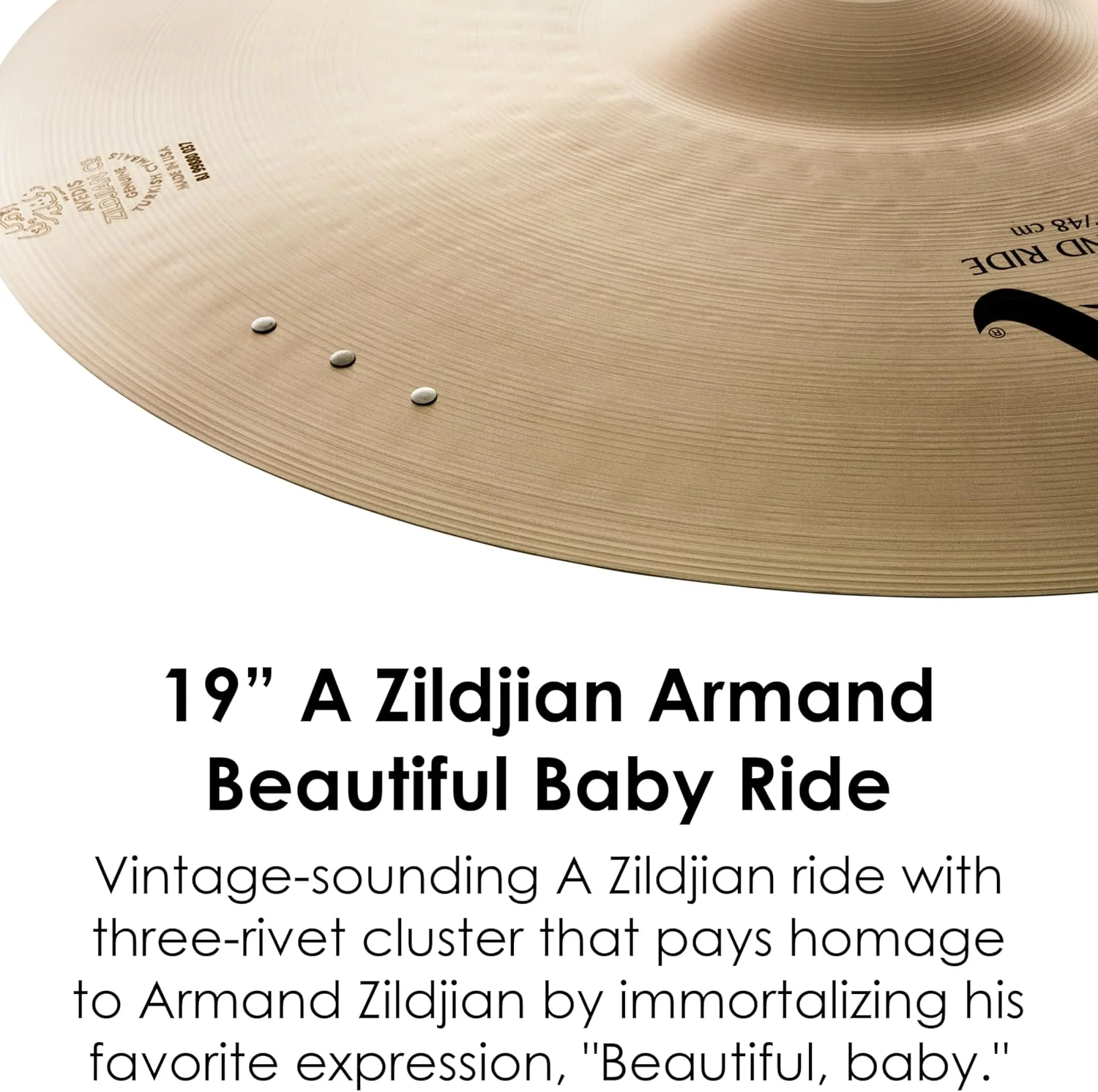 سنج 19 اینچی A Armand مدل Beautiful Baby Ride