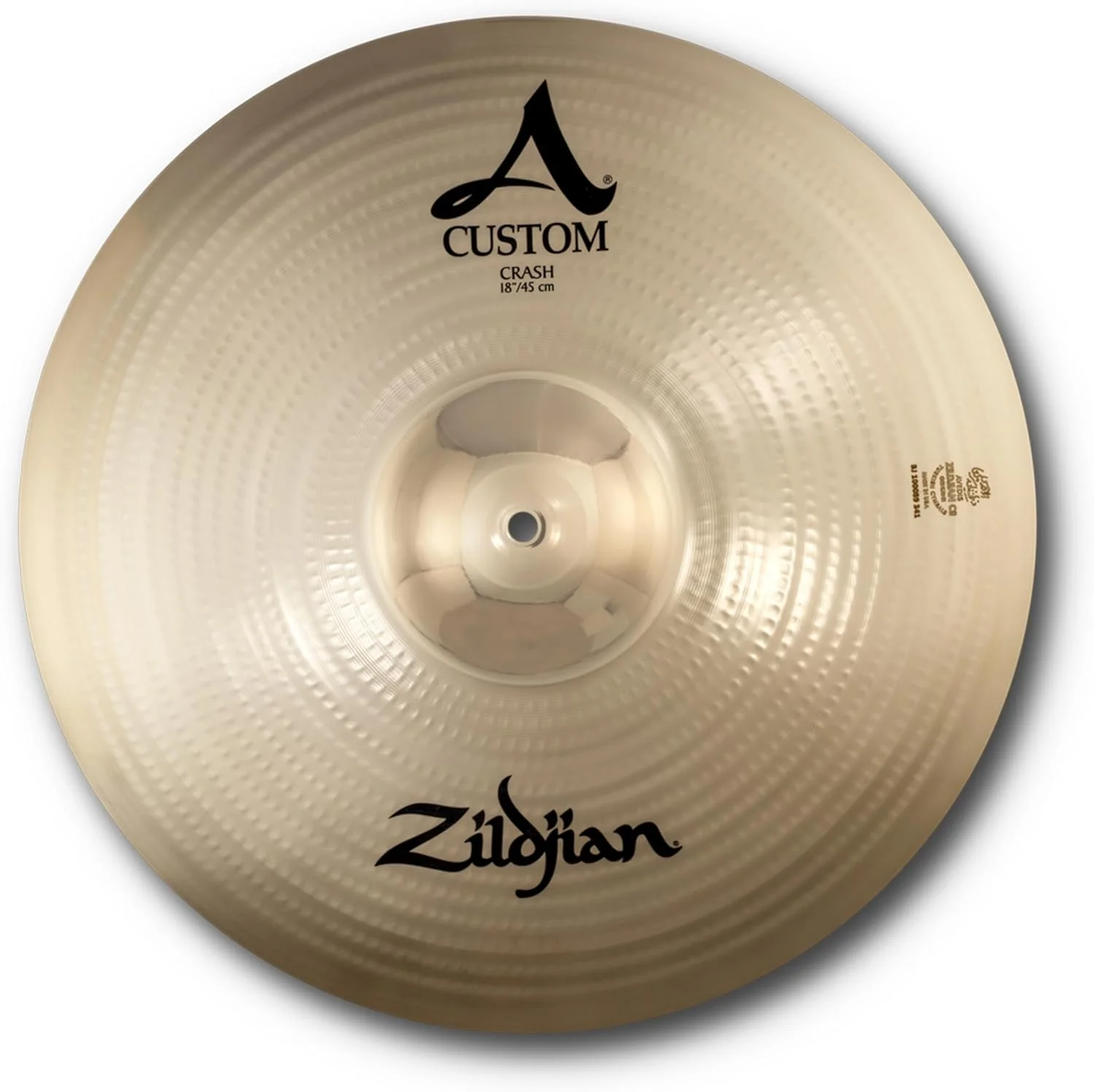 سنج کراش ۱۸ اینچی Zildjian سری A Custom - پرداخت براق