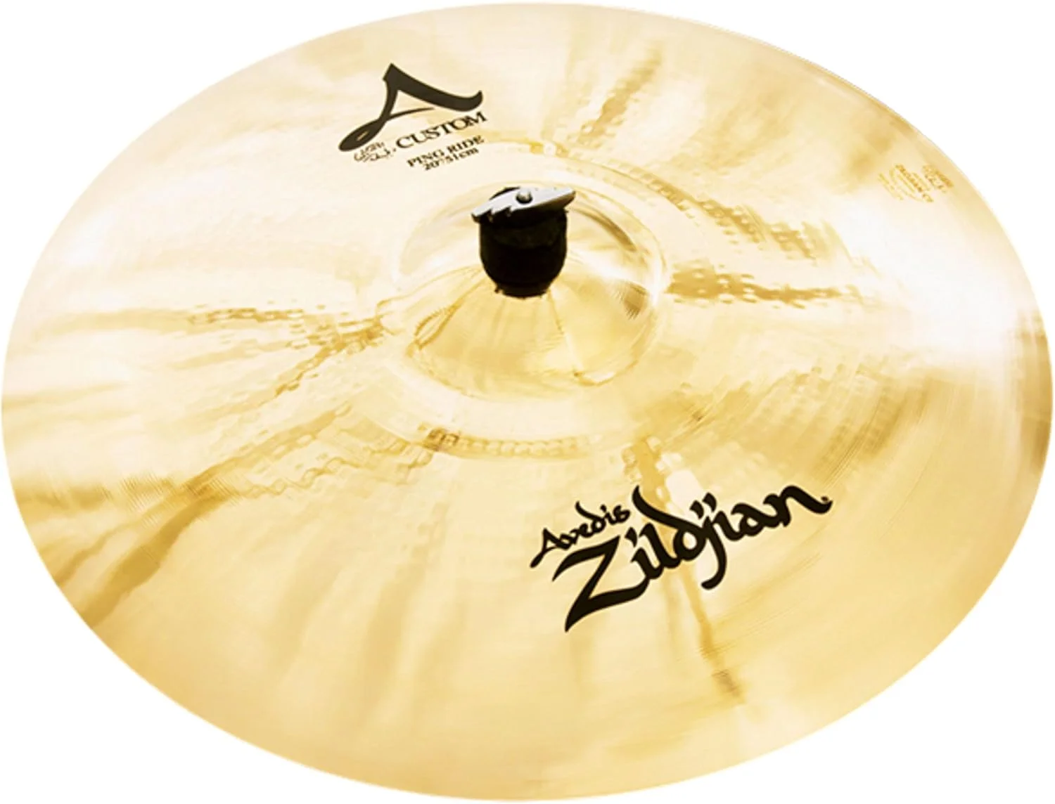 سنج راید پینگ ۲۰ اینچی Zildjian سری A Custom - پرداخت براق
