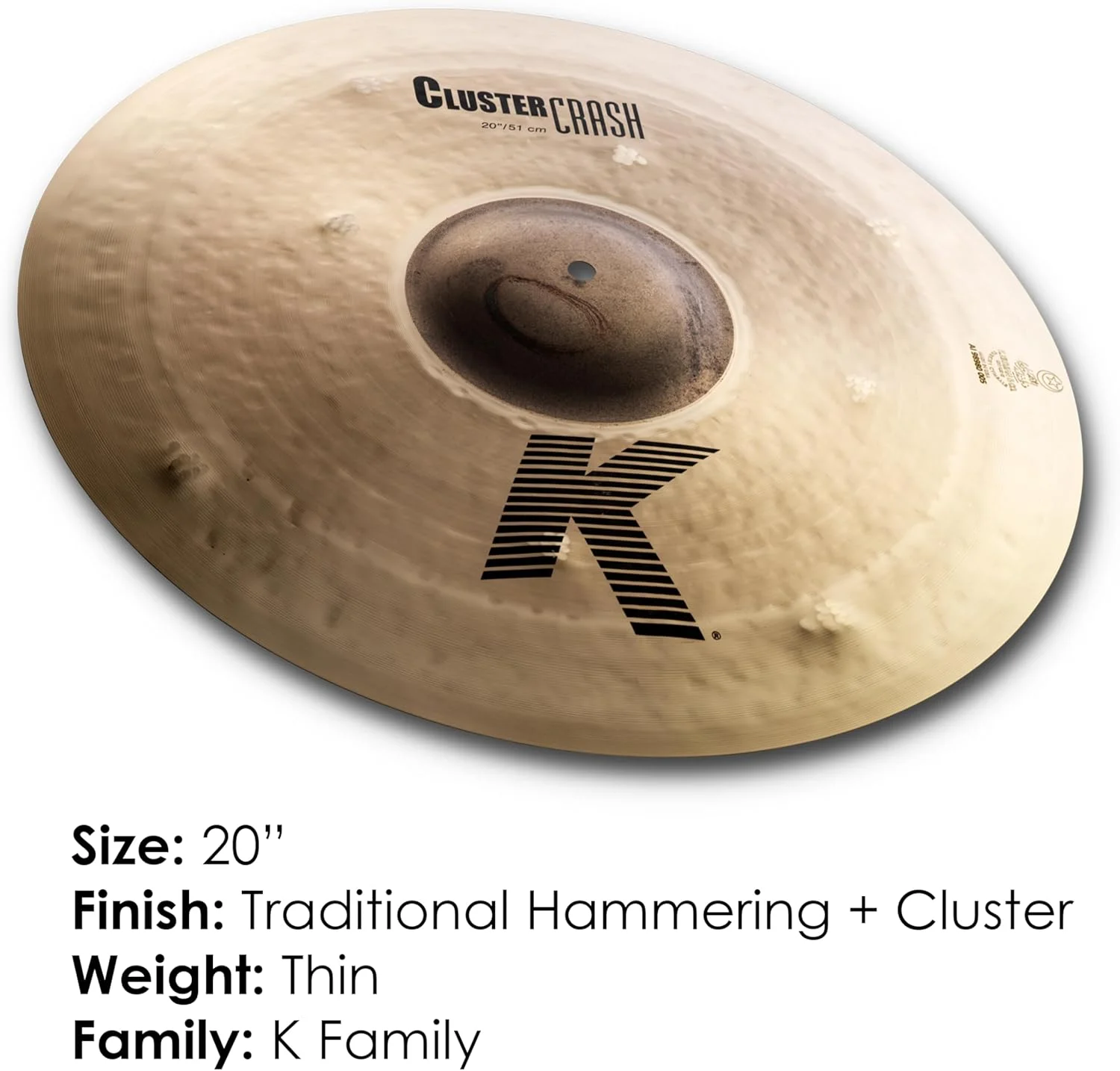 سنج تصادفی ۲۰ اینچی سری K Custom زیلجیان سنج تصادفی ۲۰ اینچی سری K Custom زیلجیان