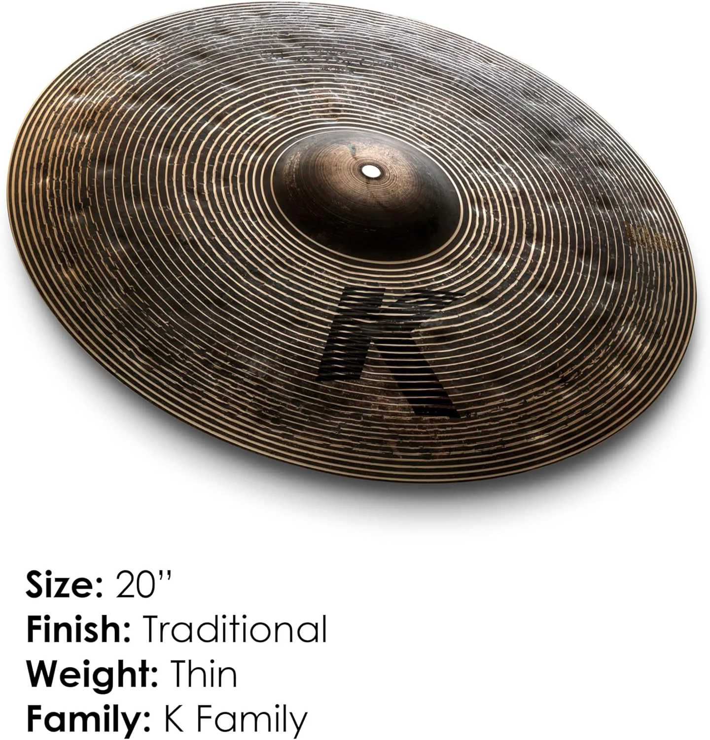 سنج ۲۰ اینچی Zildjian K Custom Special Dry Crash سنج ۲۰ اینچی Zildjian K Custom Special Dry Crash