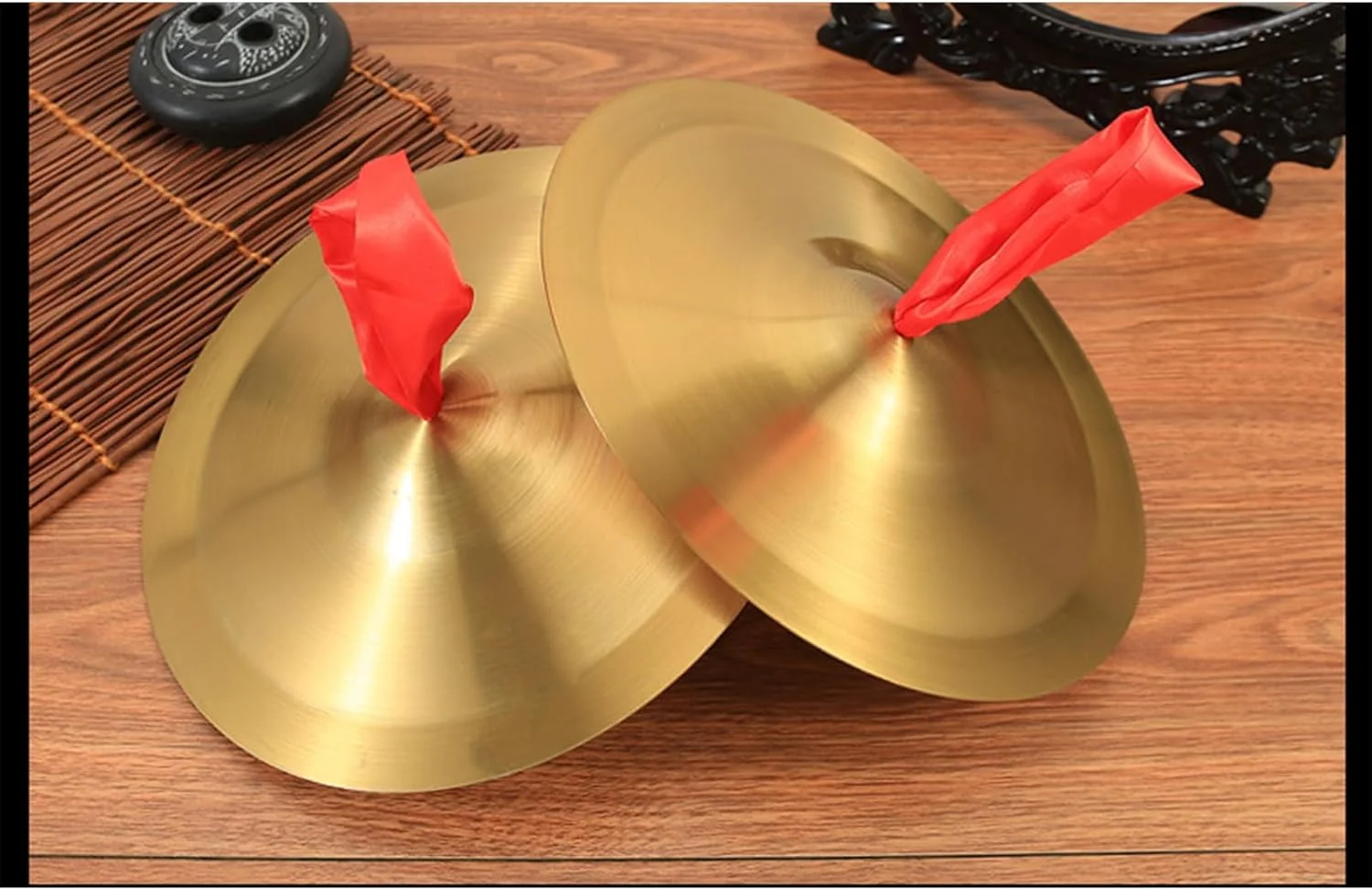 سنج های تصادفی، ساز کوبه ای سنج دستی برنجی، سنج تمرینی درام، درام جاز، ست درام برنجی سنتی برای مبتدیان و بزرگسالان (A83-1)