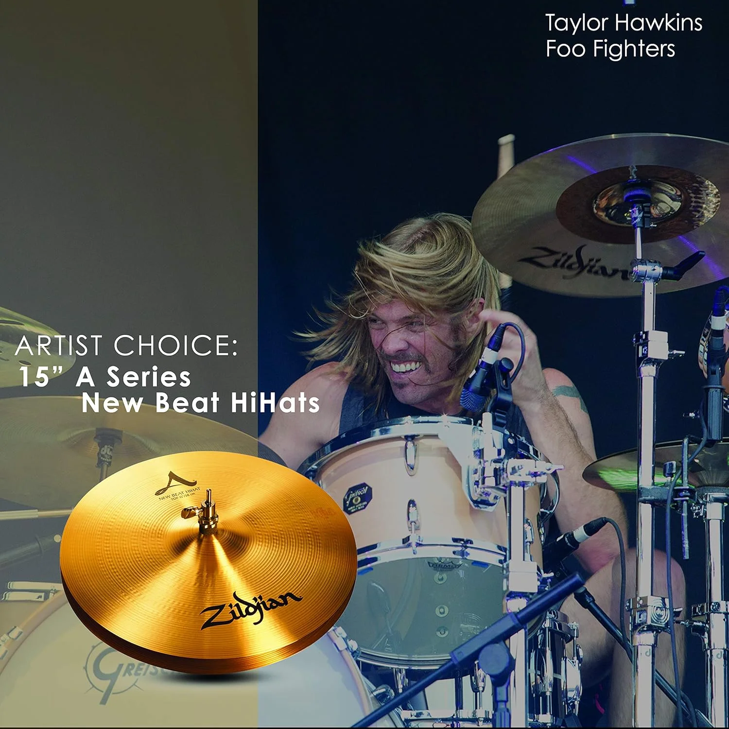 زیلجیان ۱۵ اینچ A زیلجیان نیو بیت سنج های-هت - جفت